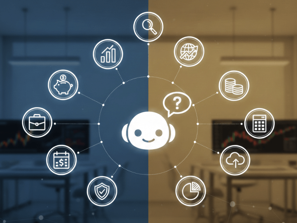 Using a financial chatbot to help with investing and trading